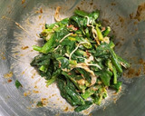 ほうれん草の海苔マヨネーズ和え作り方3写真