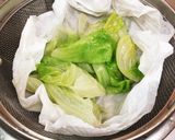 レタスの湯引き 中華風しょうゆダレ作り方5写真