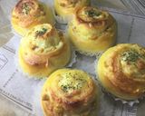 ポリ袋deコーンマヨチーズパン♪作り方15写真