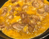 簡単親子丼　すき焼きのタレで簡単作り方4写真