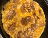 簡単親子丼　すき焼きのタレで簡単作り方5写真