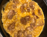 簡単親子丼　すき焼きのタレで簡単作り方5写真