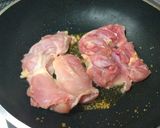 鶏ステーキ丼　舞茸添え作り方3写真
