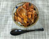 鶏ステーキ丼　舞茸添え作り方7写真