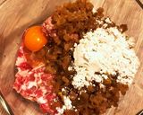 ぶり大根リメイク♫簡単ハンバーグ作り方2写真
