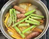新玉ねぎ＆ソーセージのコンソメ煮作り方5写真