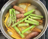 新玉ねぎ＆ソーセージのコンソメ煮作り方5写真
