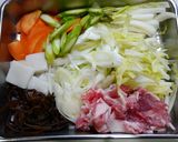 簡単！餡かけかた焼そば☆具たっぷり作り方1写真
