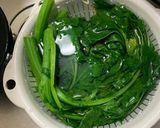 からし菜のおひたし作り方4写真