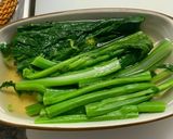 からし菜のおひたし作り方8写真