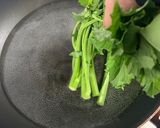 からし菜のチーズバルサミコ和え作り方2写真