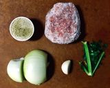 ミートソース(レバーペースト入り)作り方1写真