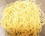 蓮根ササミと菜の花の和風パスタ作り方3写真