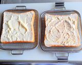 チーズ入りオムレツのホットサンド作り方9写真