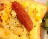 食パンのマヨ玉コーン焼き お好みの具で♡作り方5写真