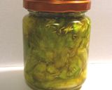 鯖水煮缶のブルスケッタ　蕗の薹ソース作り方1写真