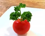 お弁当に可愛いミニトマトの飾り♪♪作り方3写真