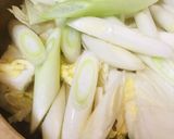 揚げ玉たっぷり●鶏肉の白だし煮込みうどん作り方2写真