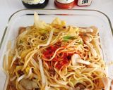 レンジで作る、ピリ辛塩焼きそば☆作り方5写真