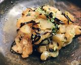 ヒラメと塩昆布のポン酢、かぼす和え作り方5写真