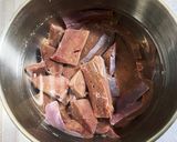 うちの味レバニラ作り方1写真