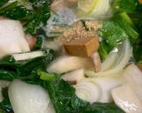 豆乳味噌スープ作り方1写真
