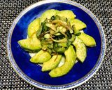 アボカド・茗荷のさっぱりサラダ・簡単副菜作り方2写真