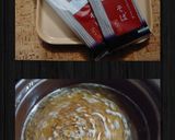かけ蕎麦ツユ(簡単)ゴマ風味作り方1写真