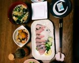 ハマチ(ブリ)の刺身を卵かけご飯にon作り方6写真