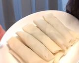 子供大好き ウインナーの 大葉春巻き作り方2写真