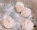 モチモチ✨釜揚げ桜海老の白玉焼き作り方6写真