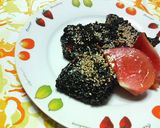 鯖ソテー✿焦げてないデス❀黒ゴマです✿作り方4写真