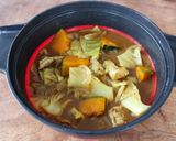 簡単♪キャベツと豚肉のカレーシチュー作り方5写真