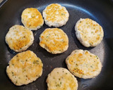 簡単☆つくねの照り焼き～ワサビを添えて作り方4写真
