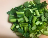 簡単♩蓮根と小松菜の塩昆布炒め作り方1写真