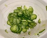 あっさりきゅうりの辛子マヨサンド作り方1写真