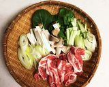 簡単肉うどん作り方1写真