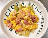 ホワイトアスパラのオムレツ風作り方5写真