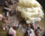 イワシの缶詰の和風おろしパスタ作り方3写真