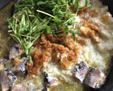 イワシの缶詰の和風おろしパスタ作り方4写真