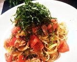 コク旨玉ねぎドレッシングで！冷製パスタ♪作り方8写真