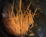 鶏の煮物の煮汁活用コラーゲン中華スープ作り方3写真