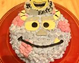 モンスターズインク　バースデーケーキ作り方6写真