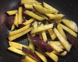 揚げない大学芋♡作り方3写真