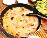 わたしの鶏肉ときのこのクリーム煮作り方12写真