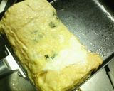 ✿ほんのり酒風味❀ワカメ入り✿玉子焼き作り方4写真