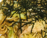 揚げ玉たっぷり●豚肉のソース焼きそば作り方4写真