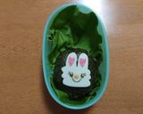 キャラ弁♥️イースターうさぎ作り方4写真