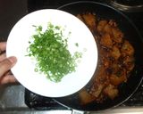 大根そぼろ味噌煮物♪簡単鶏ひき肉作り方11写真