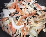 ひじきと新玉ねぎと卵のマヨネーズ炒め作り方2写真
